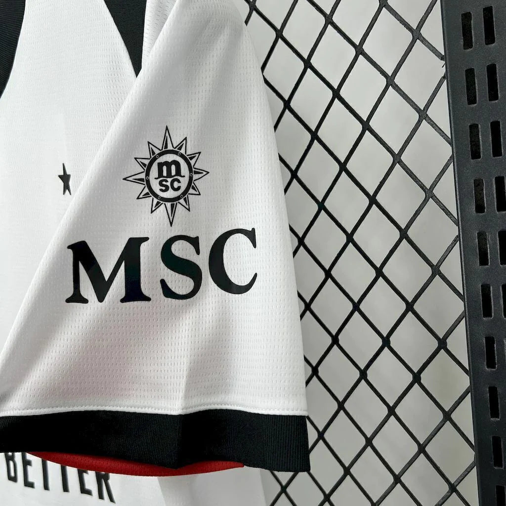 Camisa AC Milan Away II 2025/26 Puma Torcedor Masculina - Branca