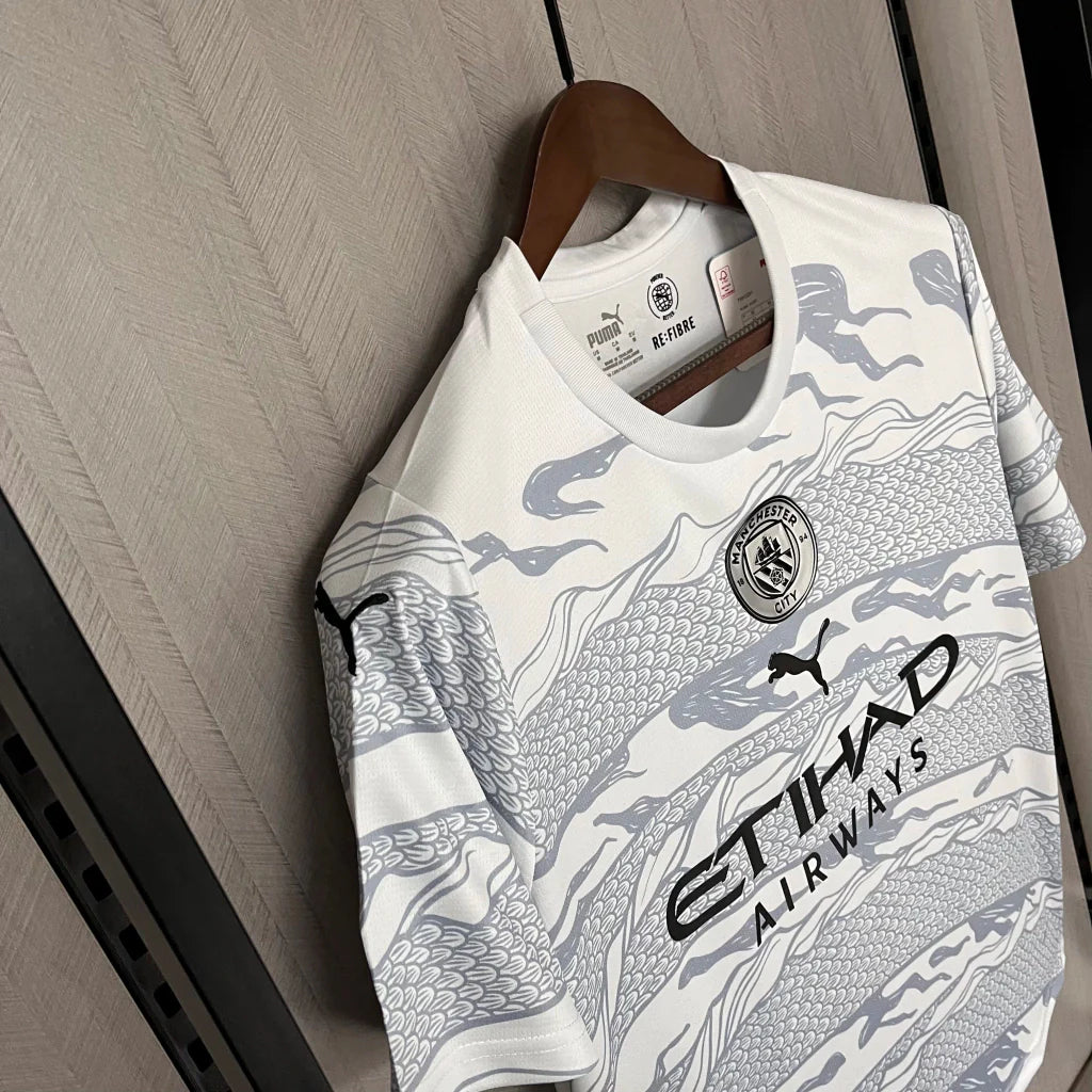 Camisa Manchester City Edição Especial 24/25 Torcedor Puma Masculina - Cinza