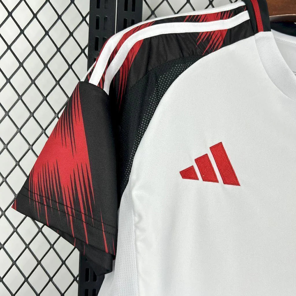 Camisa Flamengo Away (2)  2025/26 Adidas Torcedor Masculina - branca