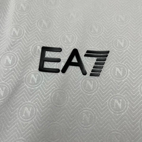 Camisa Napoli Away II 2024/25 EA7 Torcedro Masculina - Branca