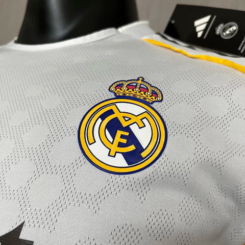 Camisa Real Madrid Home I 2025/26 Adidas Jogador Masculina - Branca