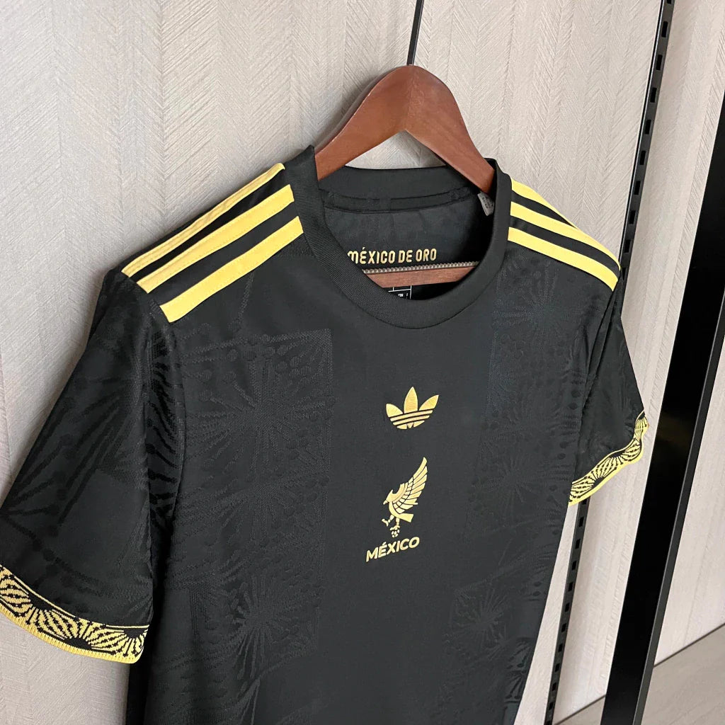 Camisa México Home I 2025/26 Adidas Torcedor Masculina - Preta