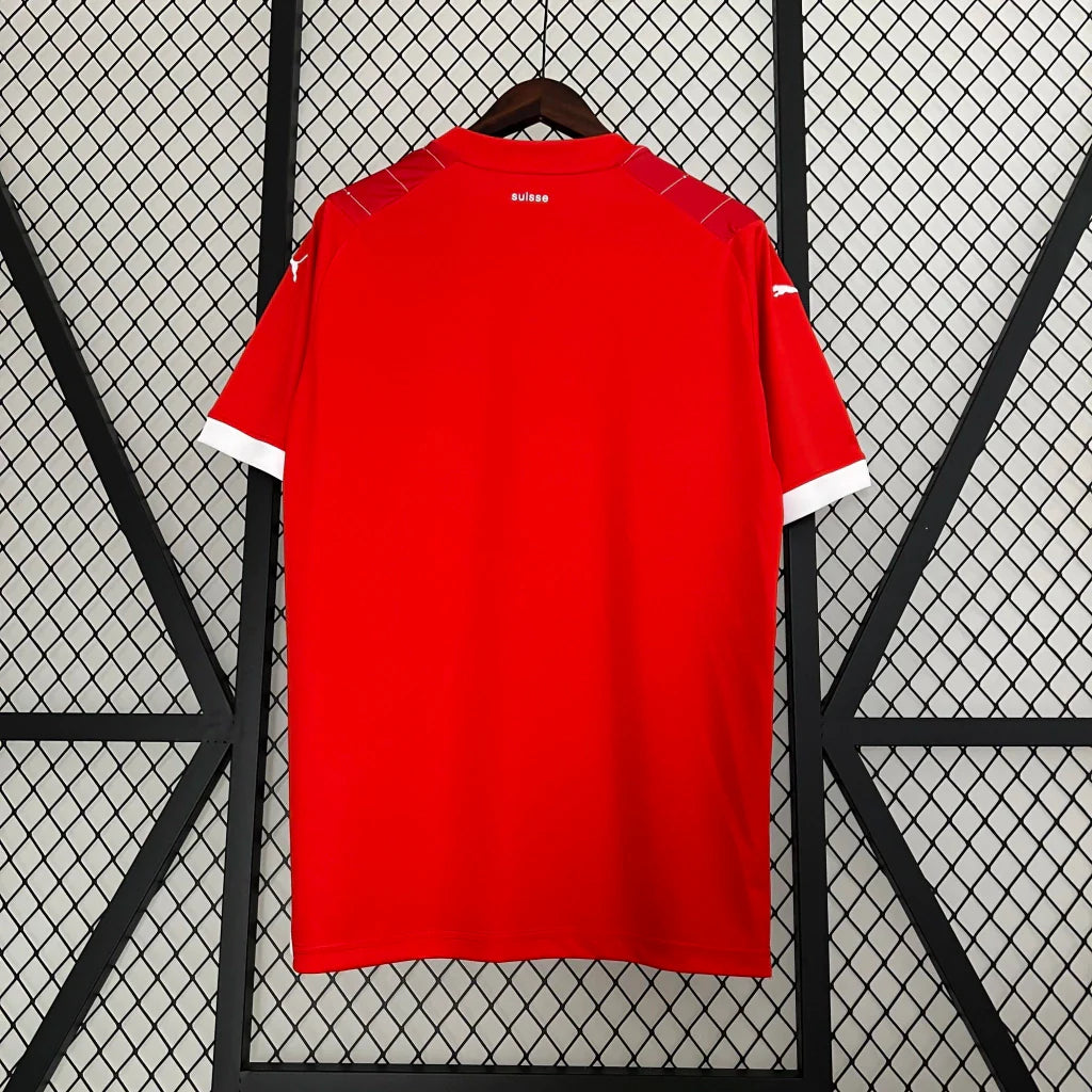Camisa Suíça Home I 2023/24 Puma Torcedor Masculina - Vermelha