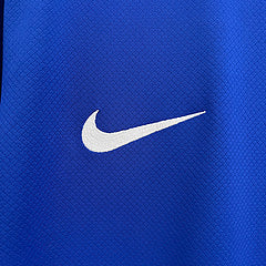 Camisa Seleção da França I 24/25 - Torcedor Nike Masculina - Azul com detalhes em branco e vermelho