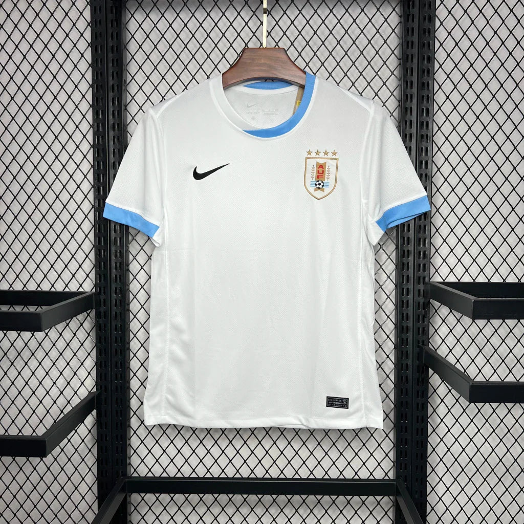 Camisa Uruguai Away II 2024/25 Nike Torcedor Masculina - Branca