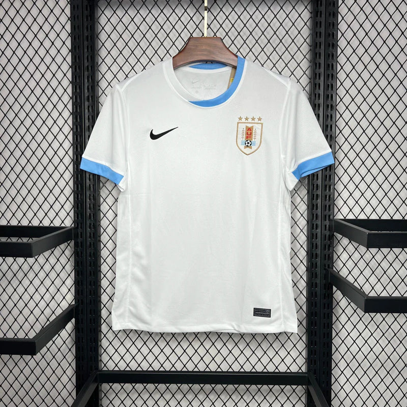 Camisa Uruguai Away II 2024/25 Nike Torcedor Masculina - Branca