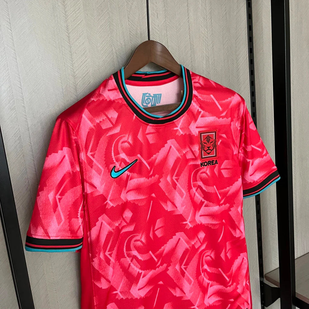 Camisa Coreia do Sul Home I 2024/25 Nike Torcedor Masculina