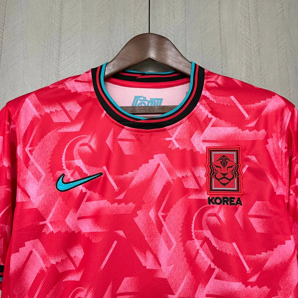 Camisa Coreia do Sul Home I 2024/25 Nike Torcedor Masculina
