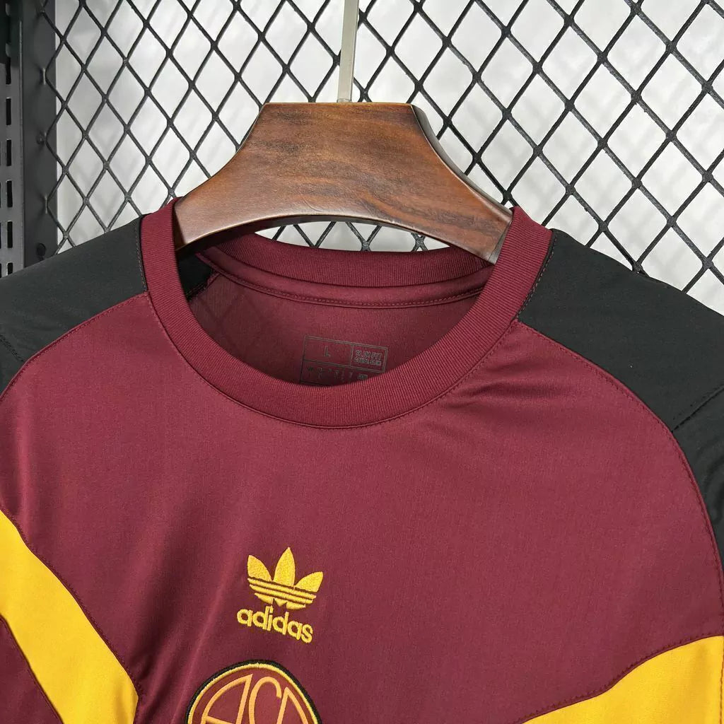 Camisa Roma 'Originals' 2024/25 Adidas Torcedor Masculina