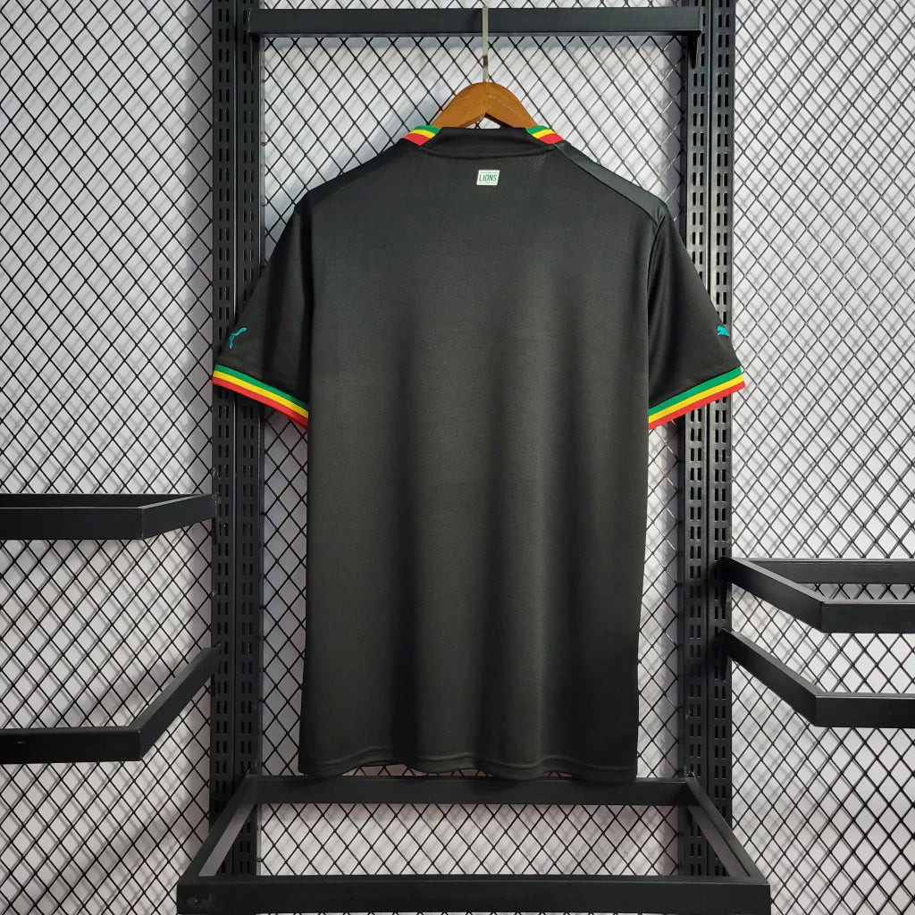 Camisa Senegal Third III 2022/23 Puma Torcedor Masculina - Preta