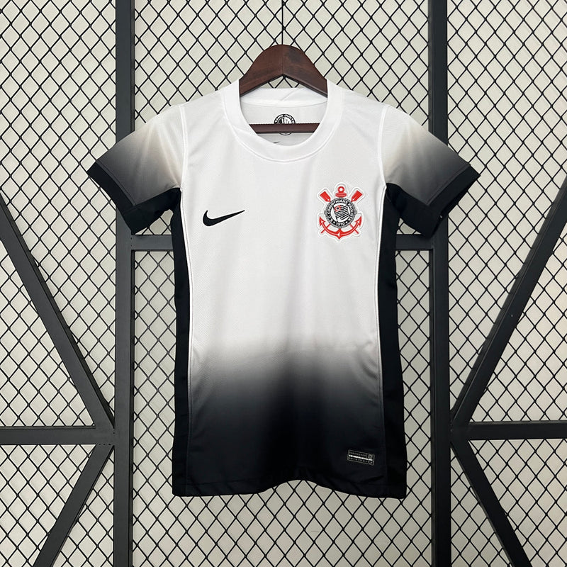 Camisa Corinthians Home I 2024/25 Nike Torcedora Feminina